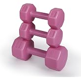 PSSPOR 3 Set Pembe Renk Dambıl Seti (2 Adet 1KG - 2 Adet 2KG - 2 Adet 3KG G&ouml;nderim Yapılmaktadır)