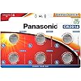 Panasonic 2583 CR 2016 Lithium Button Cell Battery - Pack of 6