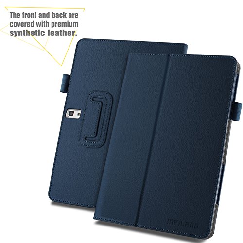 Artizlee 10 Zoll Tablet PC ATL-21 Hülle Case- Infiland Slim Fit Folio PU-lederne dünne Kunstleder Schutzhülle Cover Tasche für 10.1″ Android Tablet-PC Inklusive Artizlee 10 Zoll (10.1″) Tablet PC ATL-211024×600, WEW-1 10,1″ Zoll Pad Tablet PC, 2016 Newest DHL Metal Tablet PC ( Überprüfen Sie bitte die Details der kompatibelen Tablet-Modell-Liste in Produktbeschreibung)(Dunkleblau) - 3