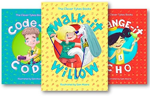 Clever Tykes Children's Books - Inspirational and Motivational Stories for Children Ages 6, 7, 8 and 9. Entrepreneurial homeschooling. Enterprise Education Storybooks, Key Stage 2 KS2 Reading Books for Boys and Girls
