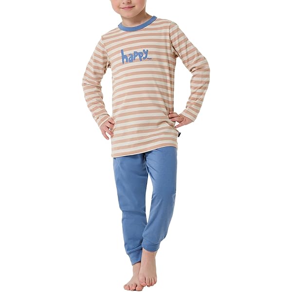 People Wear Organic Frottee-Schlafanzug lang – Weich & gemütlich