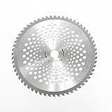Durchmesser: 255mm Wisamic 40 Zahnblatt Stahl Aluminiumbeschichtet Schneidblatt Klinge Mähmesser Motorsense Freischneider