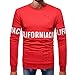 Produktbild Pullover Herren Groß Größe Langarmshirt Spleißen Sweatjacke Winter Mantel Männer Sweatshirt Hoodie Hemden Btruely Mode Trainingsanzüge