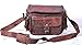 pranjals house genuine leather DSLR padded camera bag with lens partition RS.1749.00