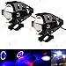 AllExtreme Super Power Spot Beam U7 LED Fog Light, Three Mode High Beam 2x 125W CREE Fog Spotlight for Motorcycle/ATV/Truck w/ (Pack of 2) RS.1499.00