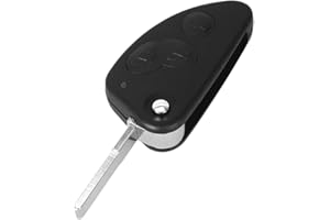 Cover chiave per Alfa Romeo 147 156 166 GT JTD TS 3 pulsanti - Plip telecomando con lama Phonillico®