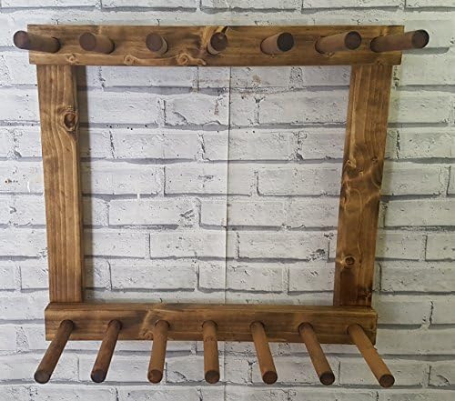 WALL MOUNTED WELLY RACK WELLINGTON RIDING BOOT RACK 6 PAIR, FULLY ASSEMBLED TO YOU