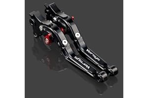 2BIRD Leve della frizione del freno moto, 1 paio CNC. MANGOGGIO DI ACCESSORI REGOLABILI REGOLABILI REGOLABILE REGOLABILE 6 POSIZIONE ANTINIFICABILE KAWASAKI. Versys 650 Versys 1000 2015-2021