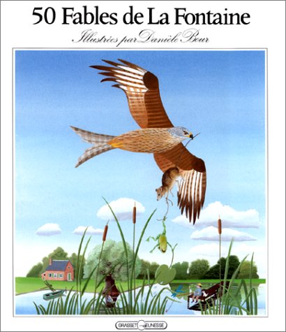 couverture de : 50 fables de La Fontaine