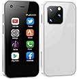 Mini 2.5-Inch Pocket Phone, 2GB RAM, 16GB Storage, Cellular, Dual SIM, WiFi, HD Display, Android, Type-C Charging (White)