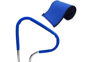 KINGOVALLEY Pool-Handlauf-Abdeckung, Reißverschluss, rutschfest, Schwimmbecken-Handlauf-Griffhülle, Schienengriff für Schwimmbecken-Handlauf-Abdeckung (4FT)