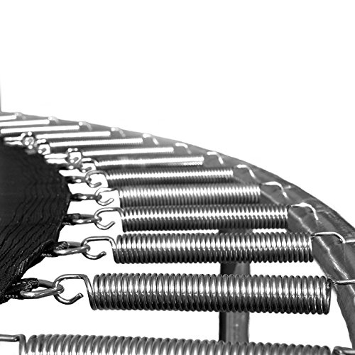 Kinetic Sports Outdoor Gartentrampolin Komplett-Set inkl. Sicherheitsnetz Randabdeckung Leiter Abdeckplane - 6