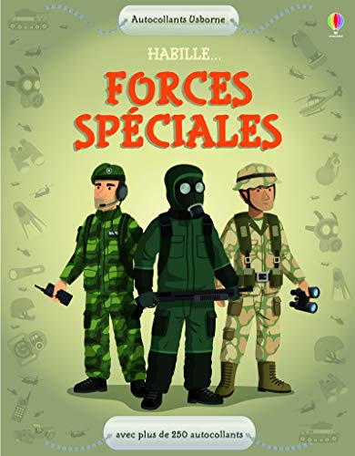 Habille... Les Forces spéciales - Autocollants Usborne Habille... Les Forces spéciales - Autocollants Usborne
