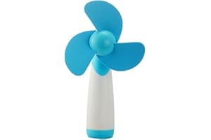 POWCAN Mini Handheld Fan Personal Portable Cooling Fan Battery Operated Fan Sponge Blade Electric Fan for Home Outdoor and Travel