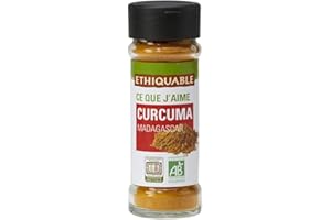 ETHIQUABLE Curcuma du Kérala en poudre bio & équitable