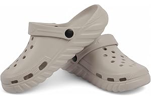 CHILLIFE Zuecos Sanitarios Mujer, Zapatos de Trabajo, Hospital, Jardín, Cocina, Playa, Ligeros, Eva, Fabricado en Portugal