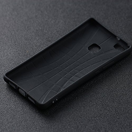 Huawei P9 Lite Funda Lizimandu 3D Patr  n Protectiva Carcasa de Silicona Gel TPU estrecha Case Cover Para huawei p9lite Encaje De Flores Lace Flower  