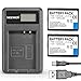 Produktbild Neewer® (2-Pack) 7,2V 1080mAh FW50 Ersatz-Akku mit USB-Ladegerät für Sony VG-C1EM VG-C2EM, Alpha 7, A7, Alpha 7R, A7R, Alpha A3000, A6000, NEX-3, NEX-3N, NEX -5, NEX-5N