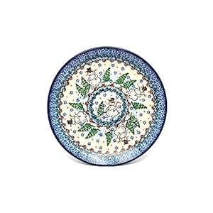 Polish Pottery Plate – Salad/Dessert (7 3/4″) – Unikat Signature U4661