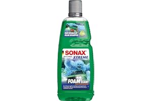 SONAX Xtreme Foam Giant (1 liter) Snow Foam schampo för en kraftfull och långvarig skumupplevelse