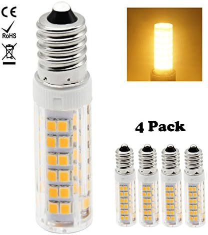 1819 E14 LED Light Bulbs Dimmable 5W Equivalent to 60 Watt Halogen Bulb 220V-240V E14 Warm White(3000K)(Pack of 2)