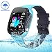 Produktbild Jaybest Kinder Smartwatch IP68 imprägniern Telefon Uhr,Touch LCD Kid Smart Watch für Jungen Mädchen mit LBS Tracker SOS Anruf Kamera Anti-Lost Voice Chat(Blue)