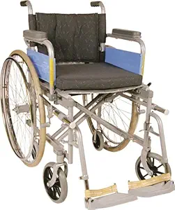 Vissco Invalid Folding Wheel Chair With Spoke Wheels - Universal (Delux)