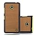 Produktbild Cadorabo Hülle für Nokia Lumia 630 - Hülle in Woody BRAUN - Hardcase Handyhülle in Vintage Holz Optik - Schutzhülle Bumper Back Case Cover