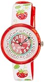 Flik Flak Funny Fraises Mädchenuhr FBNP054