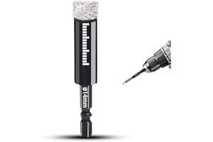 HAIMAYEE Broca Ceramica 14mm Broca Diamante Brocas Porcelanico para Gres Porcelánico, Azulejos, Vidrio, Baldosas, CeráMica, Piedra, Muro Con Todas Las Amoladoras Eléctricas y Angulares