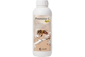 Calier Promotor L Apis – Alimento líquido para Abejas Rico en Aminoácidos y Vitaminas Solubles. Suplemento Alimenticio para Incrementar la Productividad, Estimular la Producción de Crías 1L