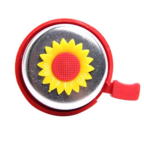 Price comparison product image Vorcool Sunflower Children Bicycle Bell (Red)