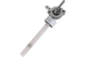 WOOSTAR 13mm Vanne de Robinet de Carburant avec Interrupteur de Réservoir de Gaz de Filtre Remplacement pour 50cc 70cc 90cc 110cc 125cc 150cc 200cc 250cc ATV 4 Roues Dirt Pit Bike Go Kart