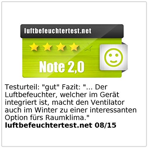 Sichler Haushaltsgeräte Stand-Ventilator VT-441.S, mit Ultraschall-Sprühnebel & Fernbedienung - 6