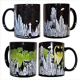 Taza de café de cerámica con cambio de calor - Batman Gotham City