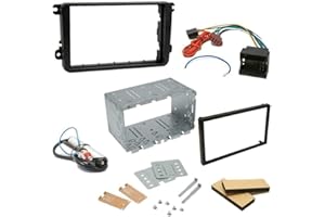 Inex Facia Kit 2 DIN Car Audio Stereo Radio Trim IX-FK-VW-104, IX-RC-UV-101