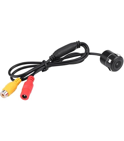 Cámara Trasera Con Visión Nocturna IR Y ángulo Súper Amplio, Imagen En Espejo Y Líneas De Guía, Fácil De Instalar (agujero De 28 Mm)