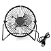Produktbild Ventilator USB Cooler SchreibtischMini Ventilator Portable Super Mute PC USB Notebook Laptop Computer Mit Schl¨¹sselschalter, B, schwarz