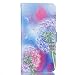 Produktbild EUWLY Lederhülle für [Samsung Galaxy J7 2017], Bunte Retro Muster Hülle Ledertasche Handytasche Flip Case Cover Samsung Galaxy J7 2017 Leder Wallet Tasche Kartensteckplätze Leder Magnetverschluss Hül
