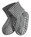 Falke Unisex Baby Cats Pads Socks, Grey (Light Grey), 62-68 (Manufacturer Size: 1-6 Months)