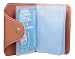 Modish Designs Artificial Leather Bi-fold Multi Slot Unisex Card Holder (Tan) RS.80.00