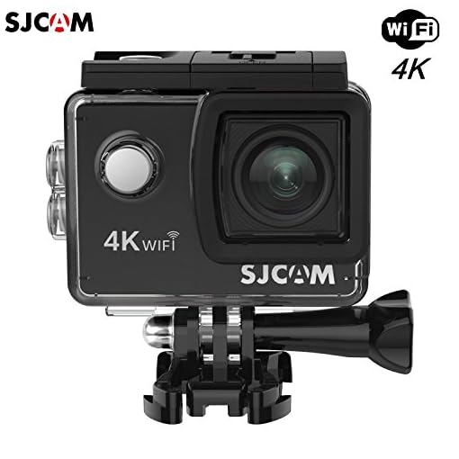 SJCAM SJ4000 Air 16MP Optical 4K Full HD WiFi Sports Action Camera 170°Wide FOV 30m Waterproof DV Camcorder-Black