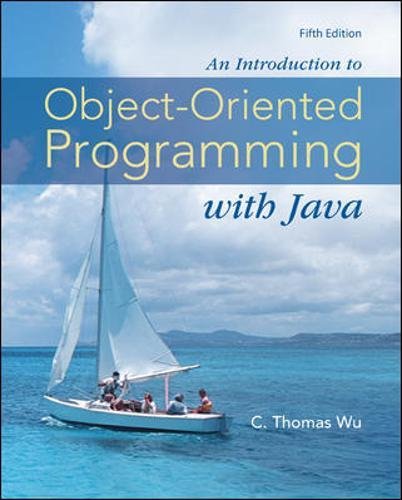 Télécharger An Introduction to Object-Oriented Programming with Java PDF Ebook En Ligne
