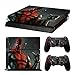 Price comparison product image Zhuhaijq Vinyl Skin Decal Sticker Protective Case for Playstation 4 Console + 2 PS4 Controller Skins Set