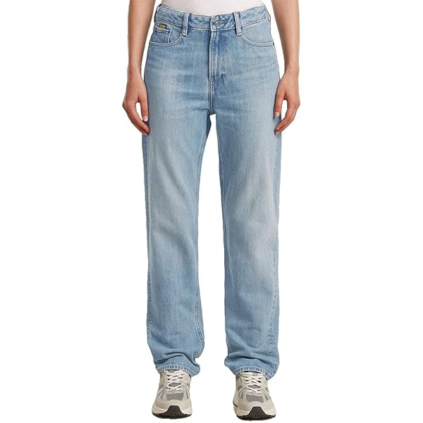 G-STAR RAW Strace Straight Jeans, Blauw (Sun Faded Blue Donau D23951-d441-g347), 28W x 34L