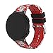 Produktbild 99native Ersatz Silicagel Soft Band Strap für Garmin Forerunner 235 GPS-Uhr, Band Breite 15MM Bandlänge 213MM geeignet für Damen und Herren (C)