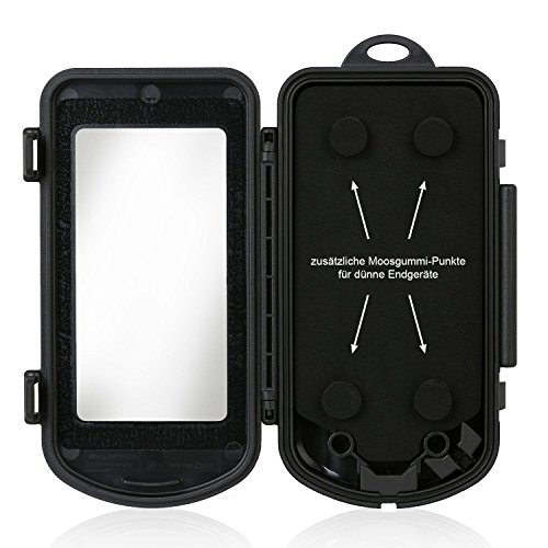 Wicked Chili Smartphone Splash Box M fÃ¼r Samsung, LG, HTC, Sony, Nokia, Wiko, Huawei (max. MaÃŸe: 145 x 78 x 13.4 mm, Spritzwasserschutz IPX4, Antireflexive Folie, Made in Germany), Case
