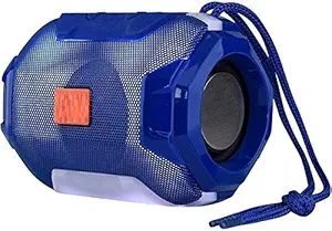 RPMSD A005 Speaker Bluetooth Portable Bass Subwoofer Speakers LED Stereo Outdoor Soundbar 10 W Bluetooth Speaker(Dark Blue, 4.1 Channel)