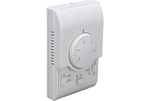 Yechiry Central Air Conditioning Thermostat, Mechanical 2 Way HVAC Control Switch med 3 Fläkthastigheter och Värme-/coola Läg