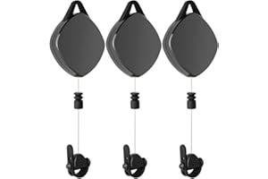 Yushu Silent VR Cable Management Pulley System for HTC for Vive for Rift S for PS for Windows 3/6 Pieces